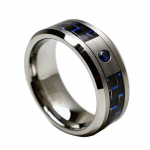 Tungsten Carbide Ring With..
